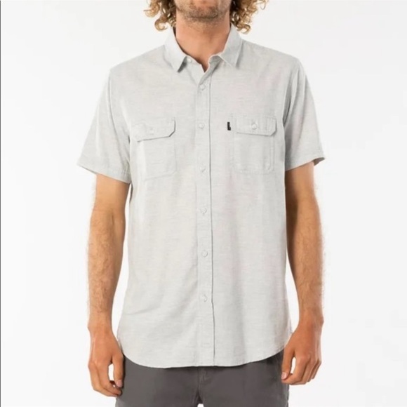 🔹RIP CURL OURTIME BUTTON DOWN SHIRT - Picture 2 of 7
